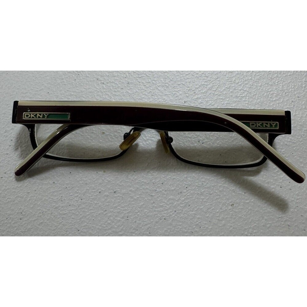 Dkny Black Rectangular Eyeglasses Frame Only Dy55… - image 3